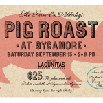 Pig Roast Postcard Design